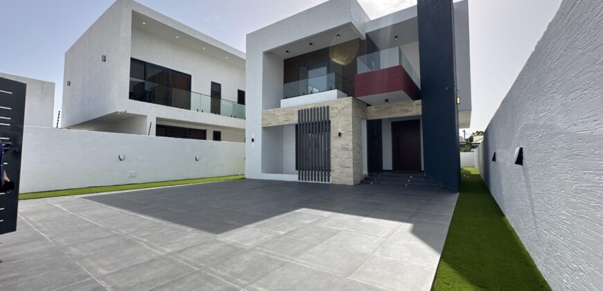 Luxurious 4-Bedroom Home with Maids Quarters for Sale – Community 16, Accra