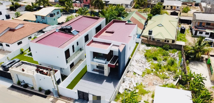 Luxurious 4-Bedroom Home with Maids Quarters for Sale – Community 16, Accra