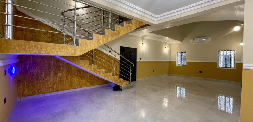 Stylish 3-Bedroom Townhouse with Boys’ Quarters & Rooftop Terrace – Tseaddo