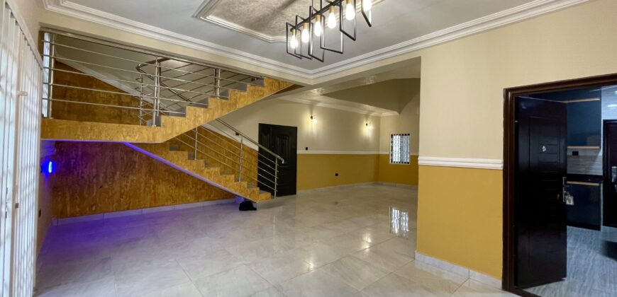 Stylish 3-Bedroom Townhouse with Boys’ Quarters & Rooftop Terrace – Tseaddo
