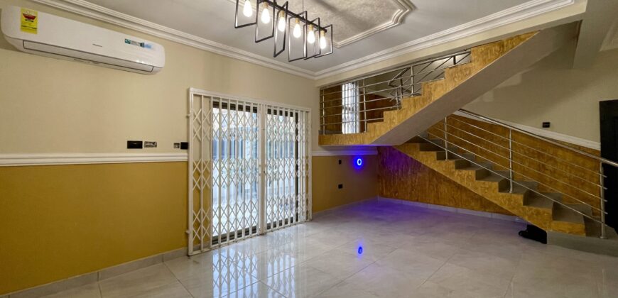 Stylish 3-Bedroom Townhouse with Boys’ Quarters & Rooftop Terrace – Tseaddo