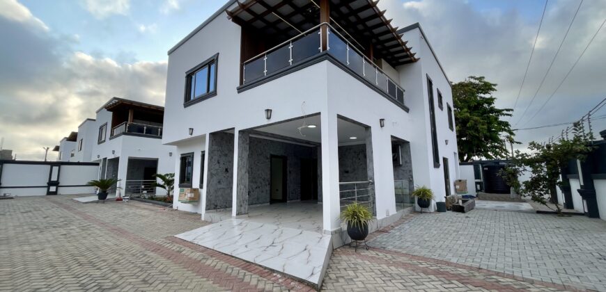 Stylish 3-Bedroom Townhouse with Boys’ Quarters & Rooftop Terrace – Tseaddo