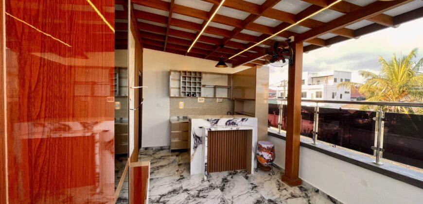 Stylish 3-Bedroom Townhouse with Boys’ Quarters & Rooftop Terrace – Tseaddo