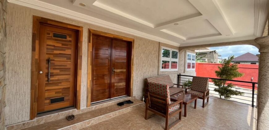 🏡 Partly Furnished 4-Bedroom House for Sale – Akropong (Up the Aburi Mountains) 🌄