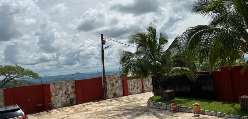 🏡 Partly Furnished 4-Bedroom House for Sale – Akropong (Up the Aburi Mountains) 🌄